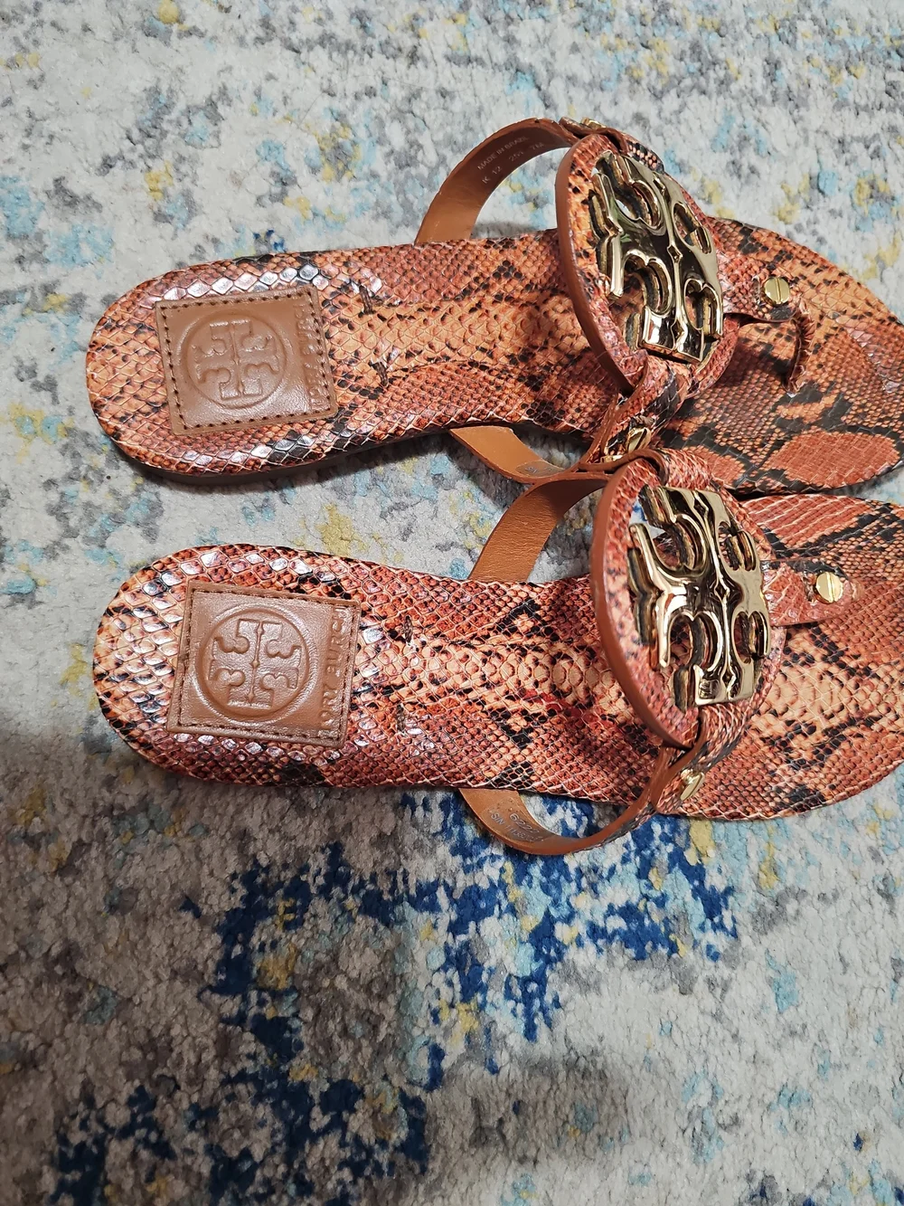 Tory Burch Miller Sandals Size 7M